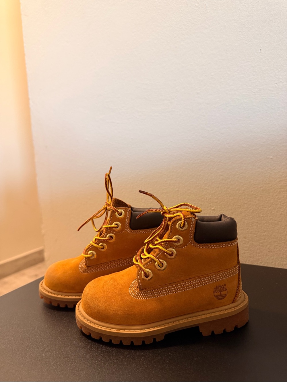 Timberland Kids Wheat Lace-Up Work Boots